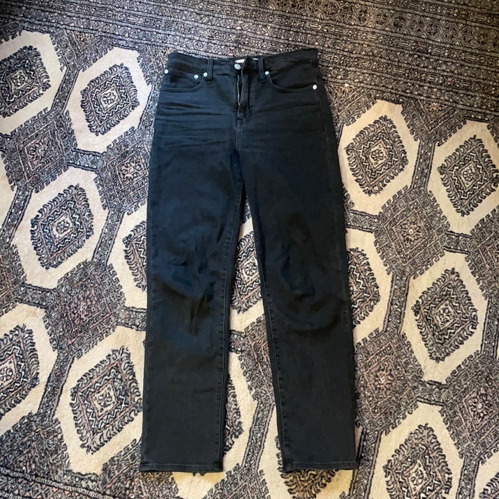 Madewell Tall Classic Straight Jeans in Lunar Wash